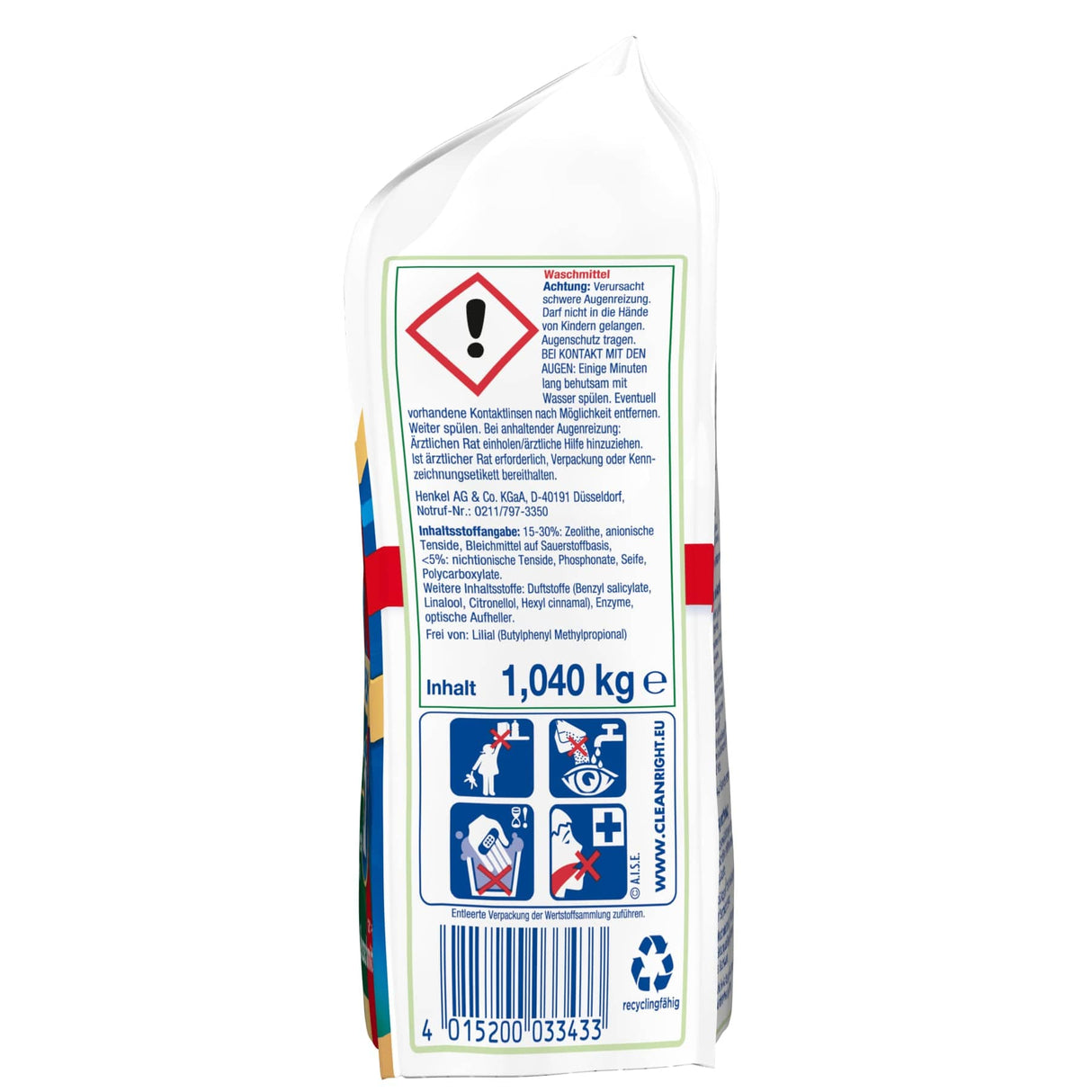 Persil Universal Megaperls® Tiefenrein Vollwaschmittel, 16 WL