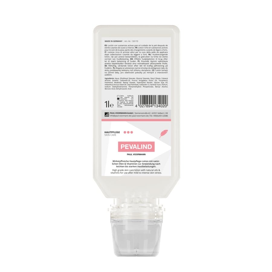 PEVALIND Hautpflege 1 Liter (Softflasche)