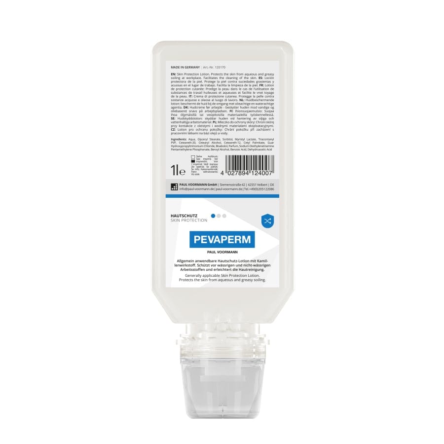 PEVAPERM Hautschutz-Lotion 1 Liter (Softflasche)