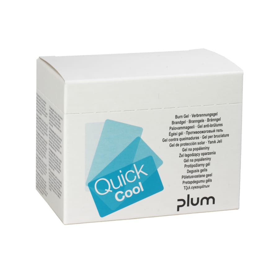 Plum QuickCool Verbrennungsgel, Erste Hilfe