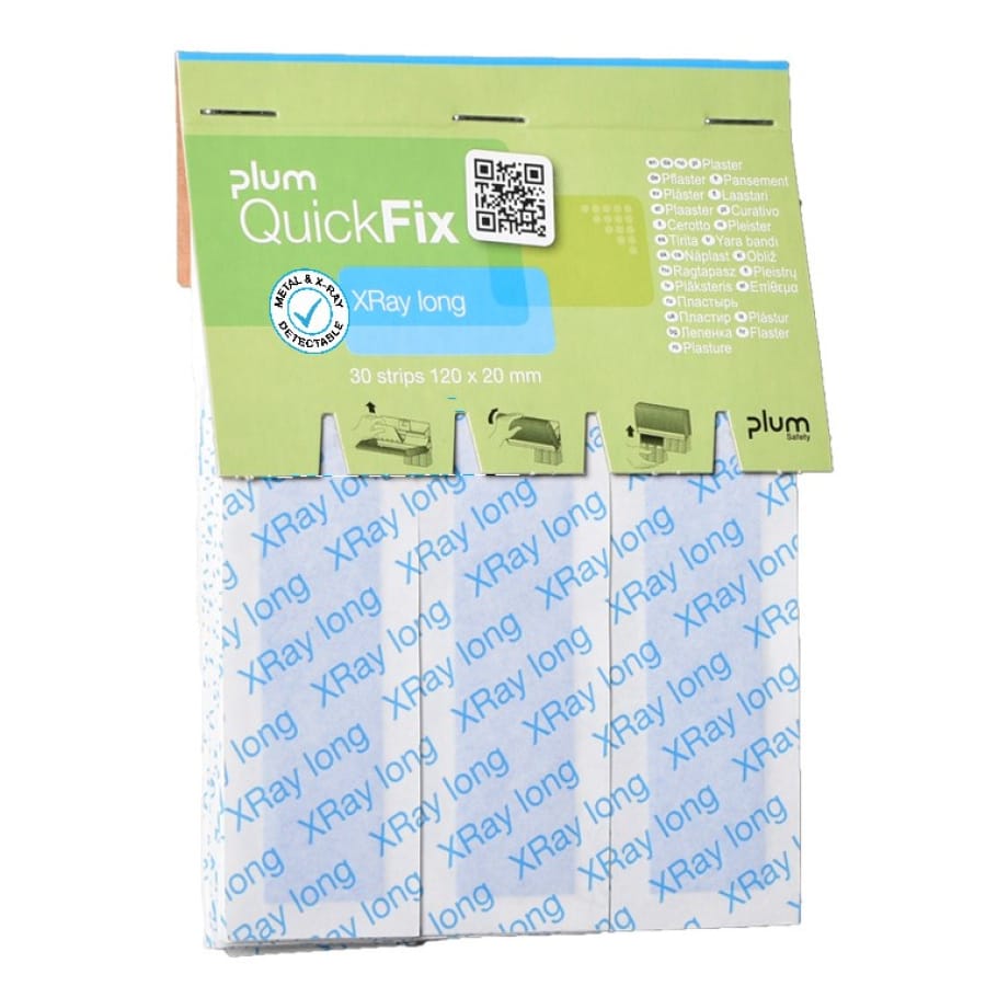 Plum QuickFix XRay Long Pflaster, blau