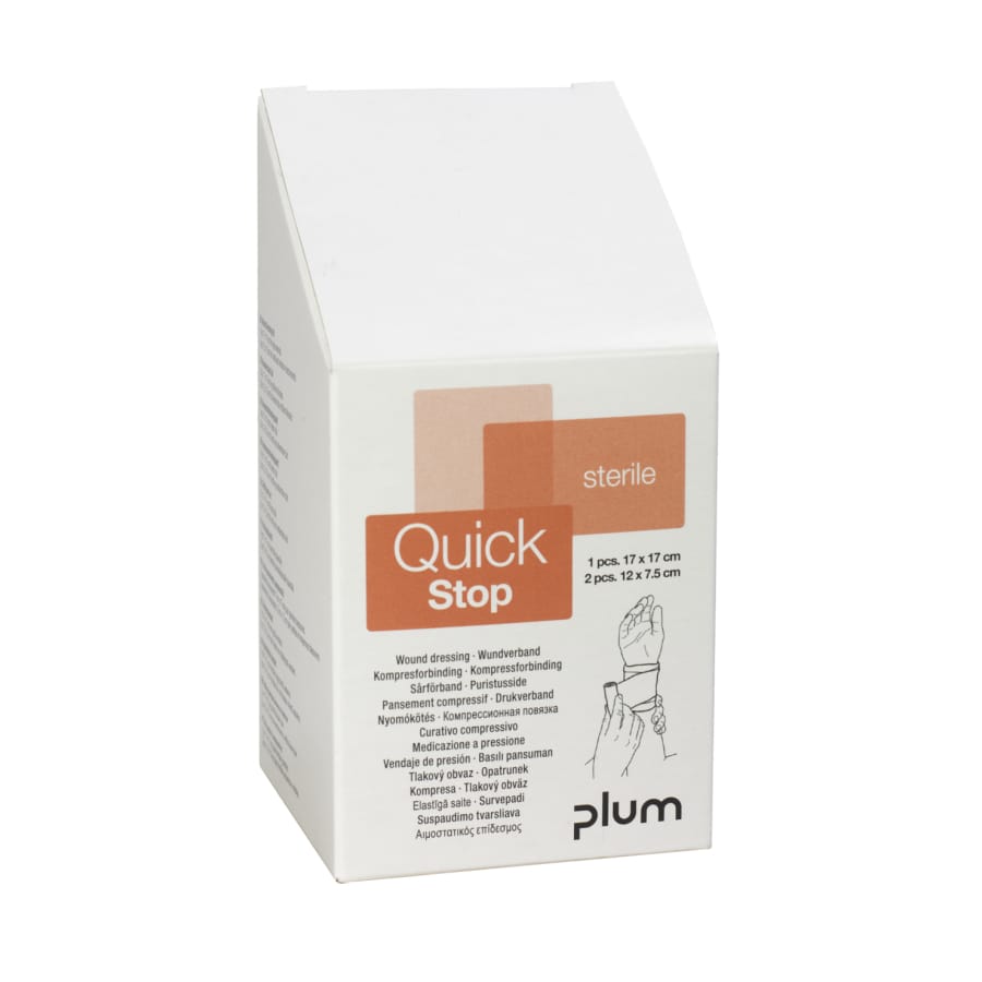 Plum QuickStop Wundkompressen-Set