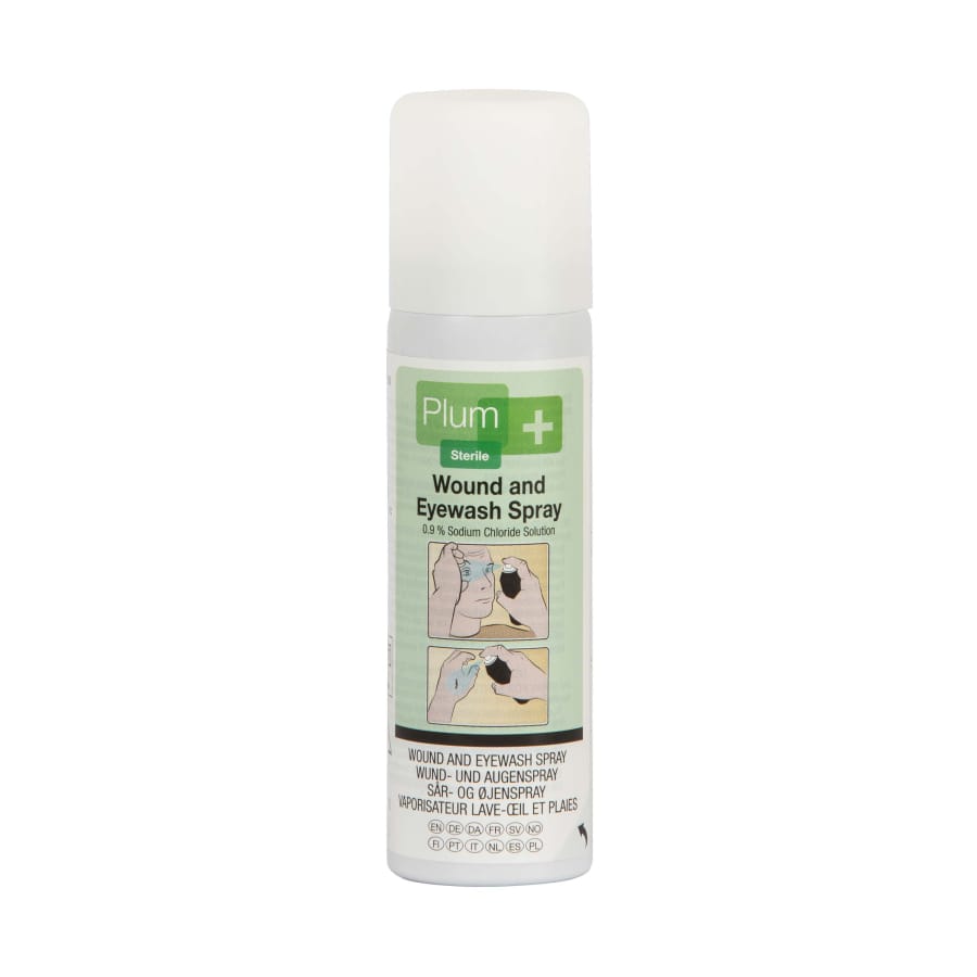 Plum Wund- und Augenspray, 0,9 % Natriumchloridlösung, steril 50 ml