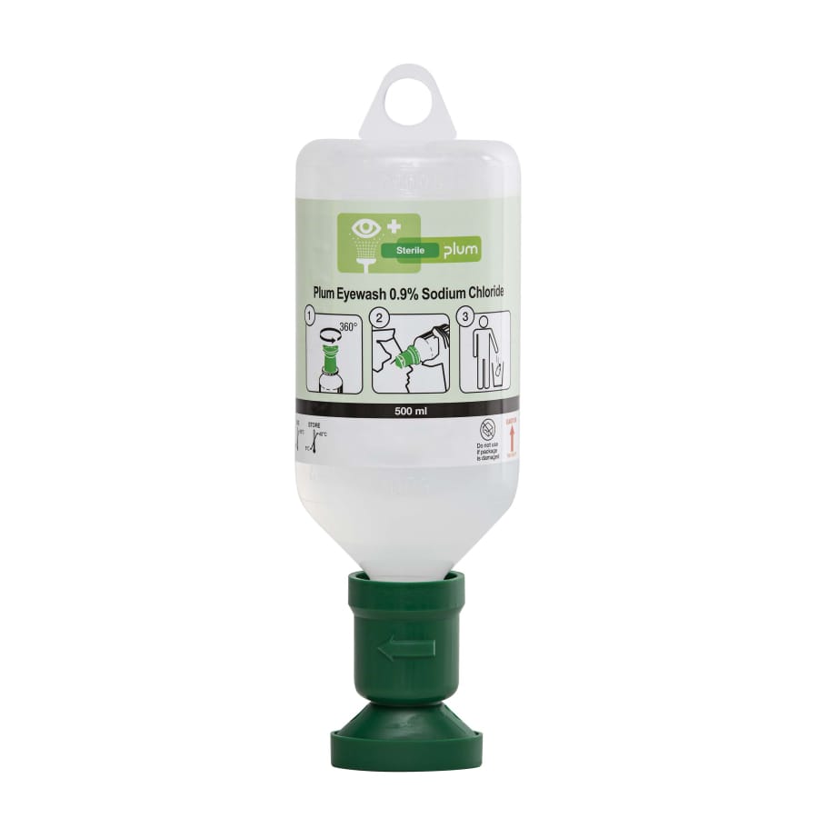 Plum Wund- und Augenspülung, Natriumchloridlösung, steril 500 ml