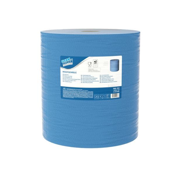 Putztuchrolle 3-lagig PRO252 Clean and Clever