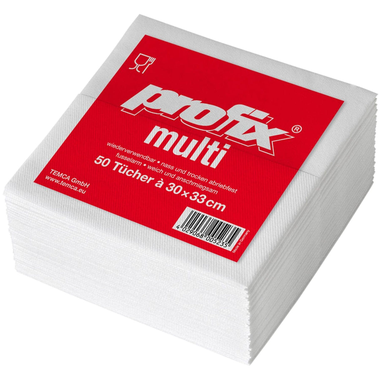 profix® multi Wischtuch, 30 x 33 cm, hochweiß