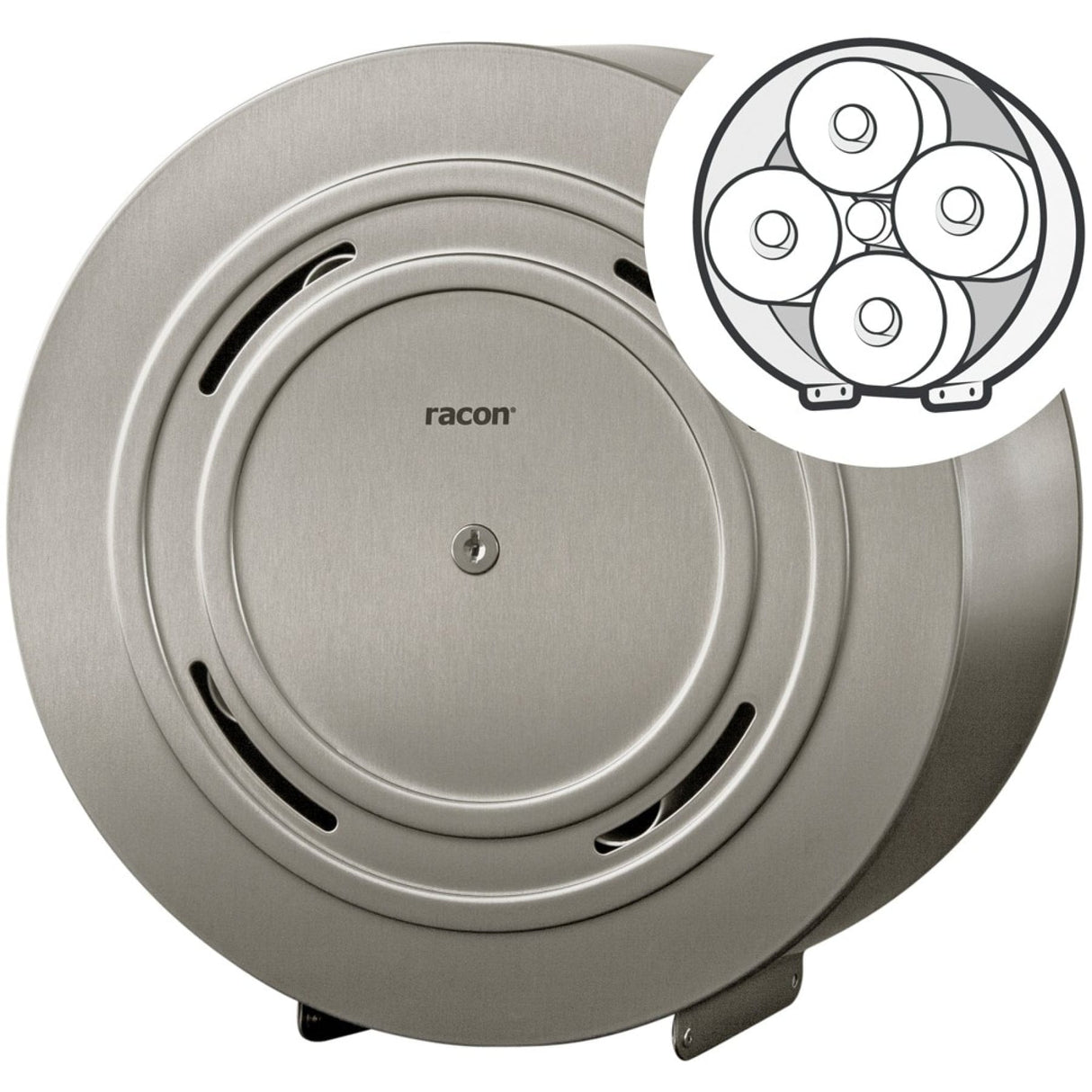racon® X KR quattro anti-finger-print Toilettenpapierspender