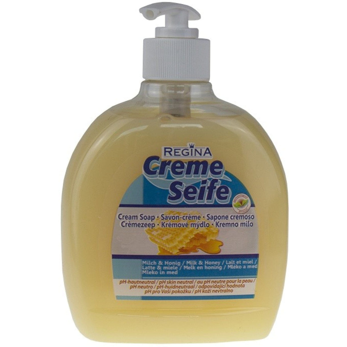 Regina Creme-Seife, 500 ml 500 ml, Honig Milch