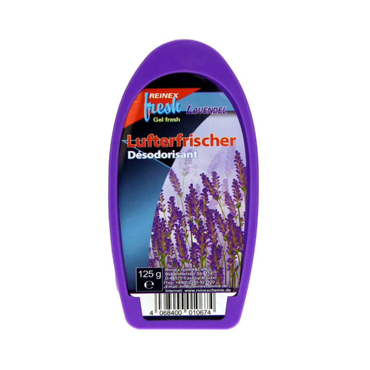 Reinex fresh Lufterfrischer Gel 125 g, Dose Lavendel