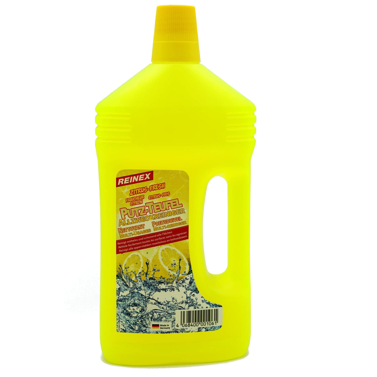 Reinex Putzteufel Allesreiniger, Zitrusfresh 1000 ml, Flasche Zitrus