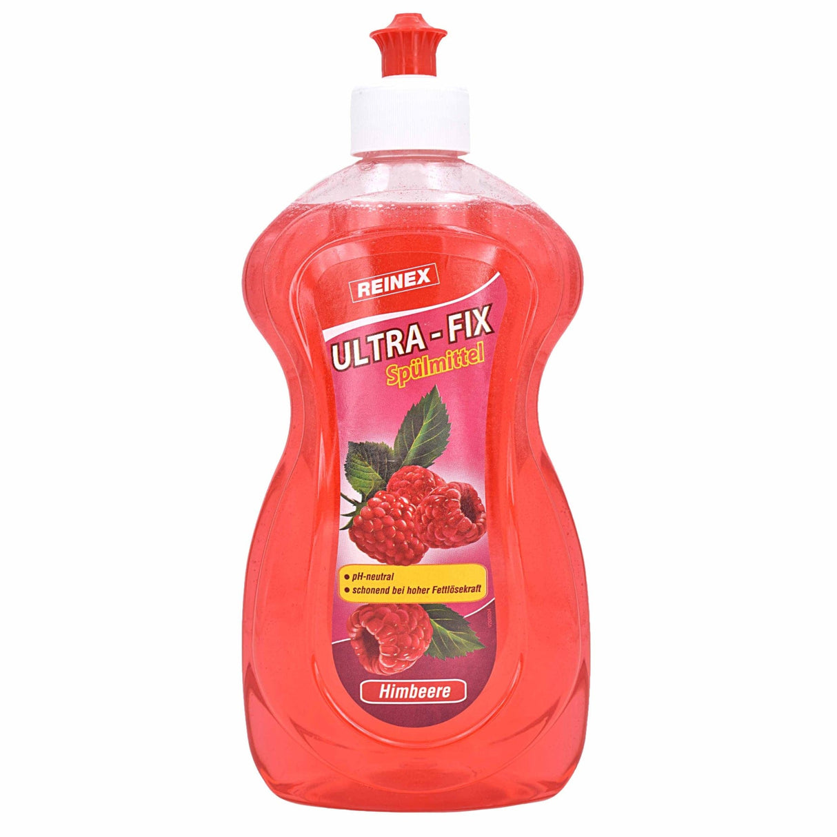 Reinex Ultra-Fix Spülmittel, Citrus 500 ml, Flasche Himbeere