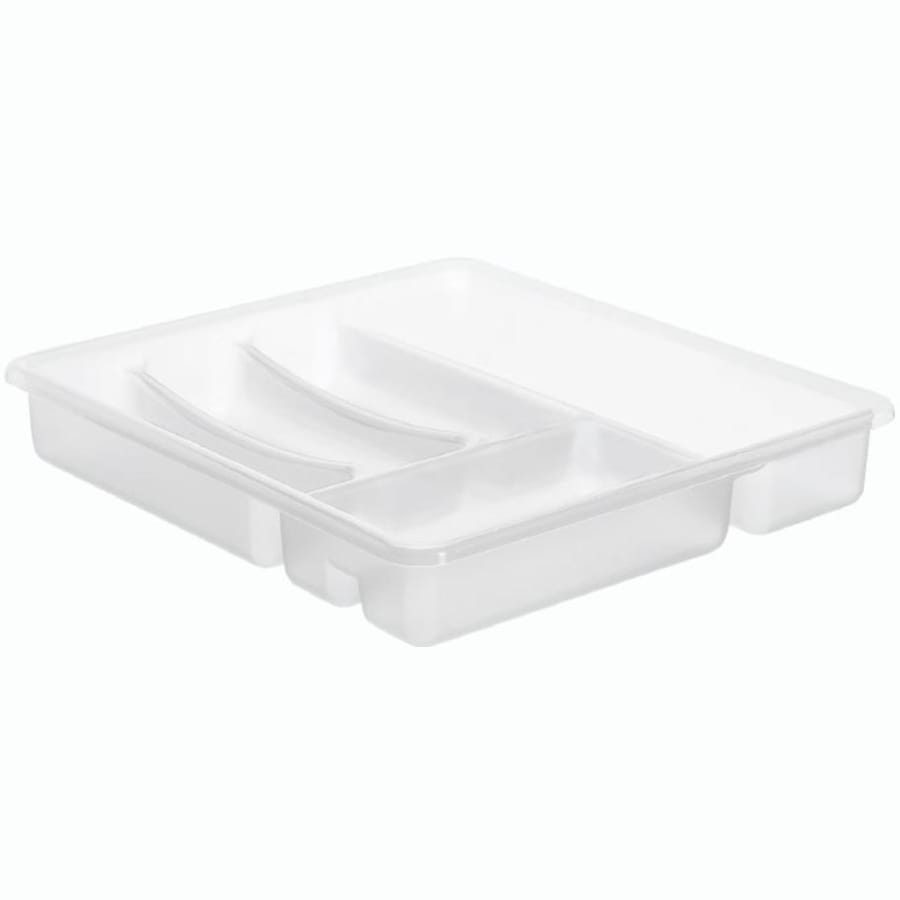 Rotho Besteckkasten BASIC, 6 Fächer, transparent