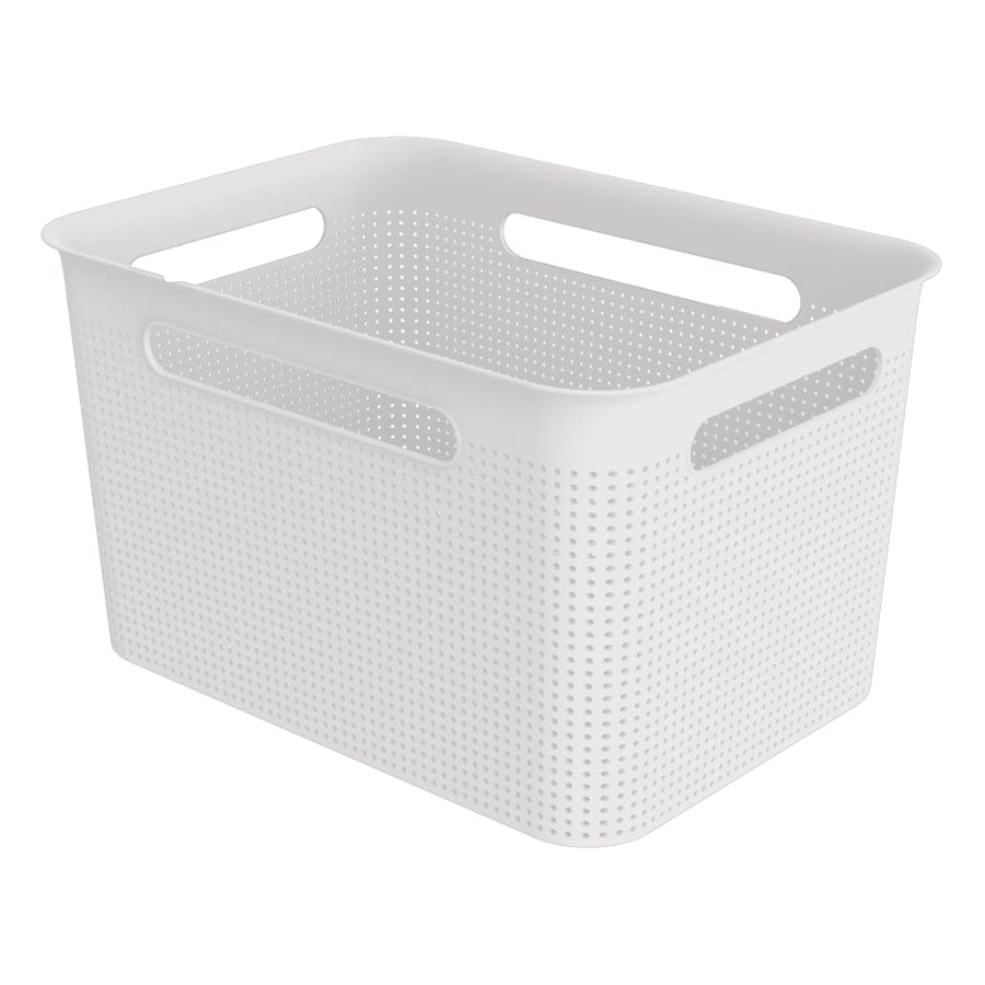 Rotho BRISEN Box 16 Liter, mistletoe white
