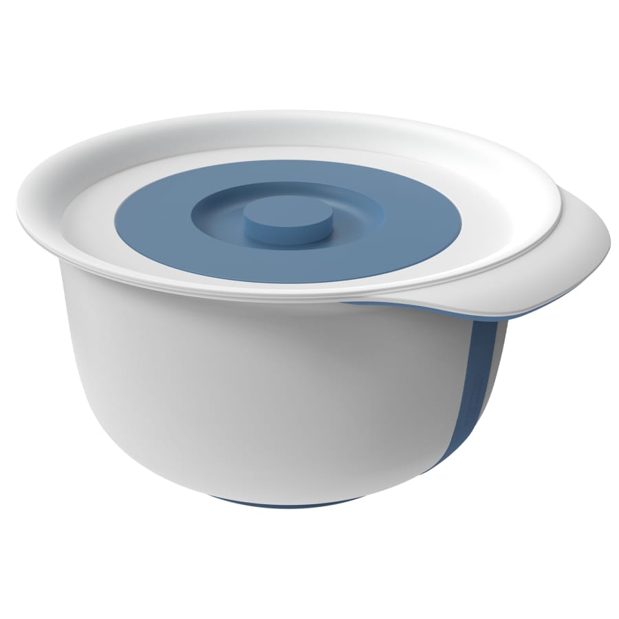 Rotho FRESH Rührschüssel Set 1,2 + 4 Liter, horizon blue