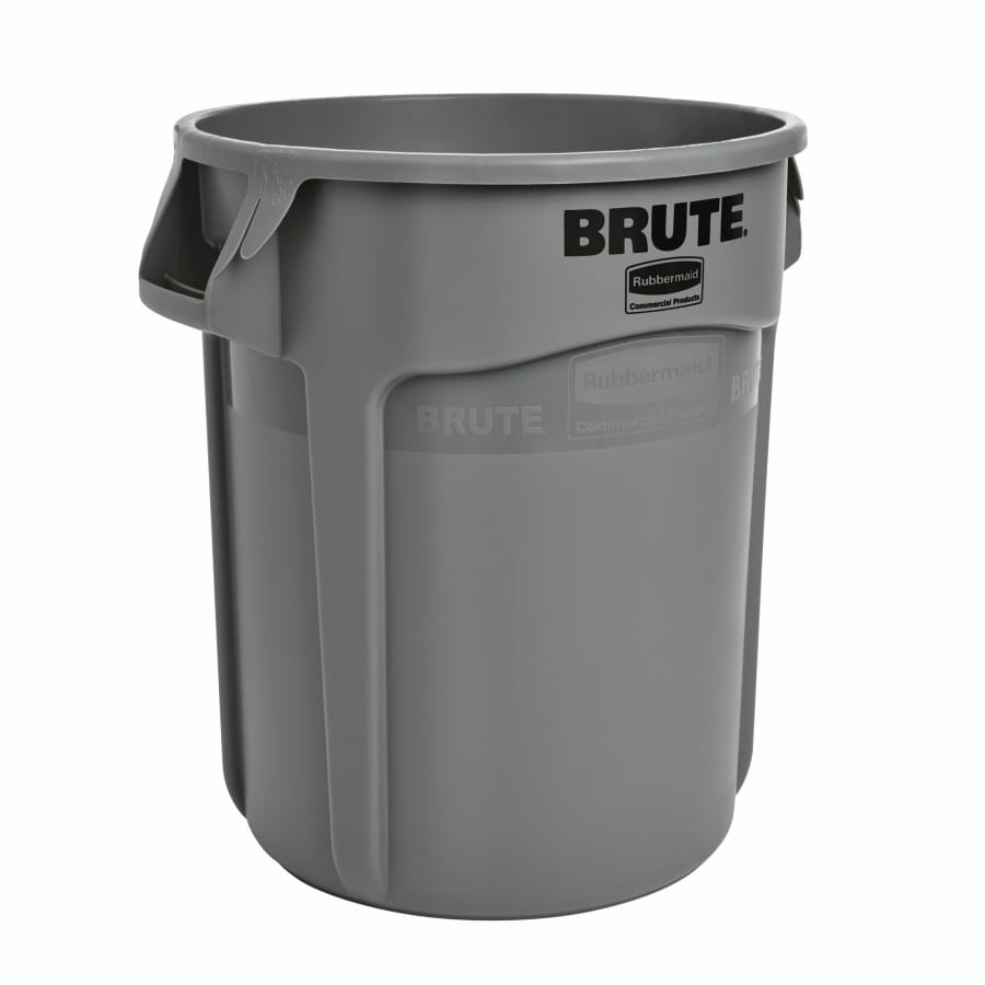 Rubbermaid Abfallbehälter BRUTE®, grau 38 Liter