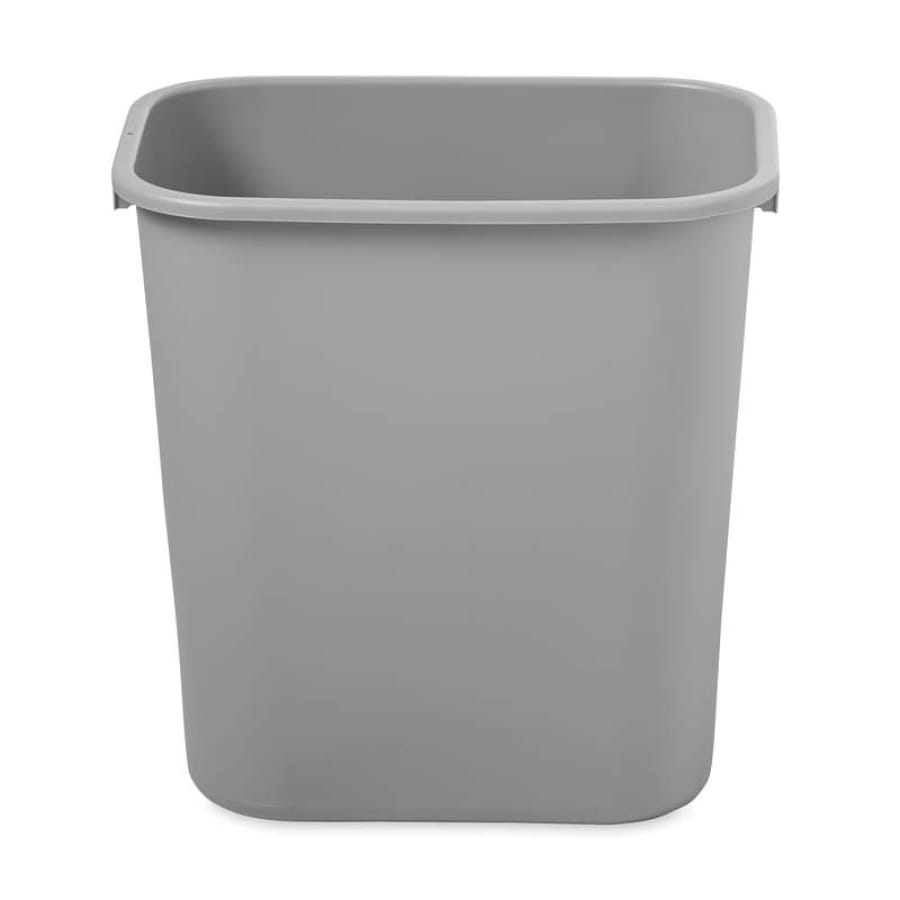 Rubbermaid Abfallkorb, Vollkunststoffbauweise, grau