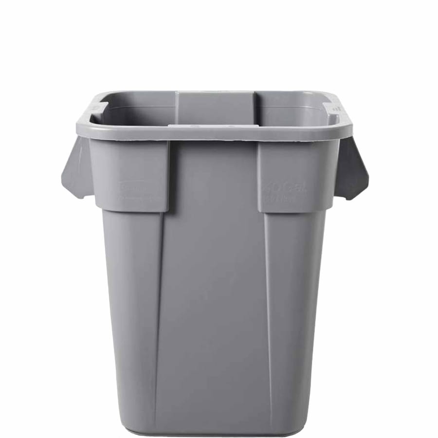 Rubbermaid BRUTE® Eckiger Abfallbehälter, grau