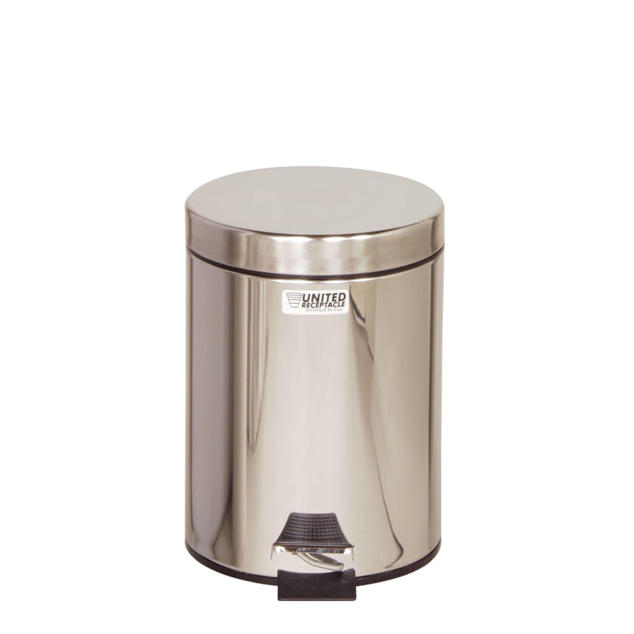 Rubbermaid Tretmülleimer mit Kunststoffeinsatz, 5,6 Liter