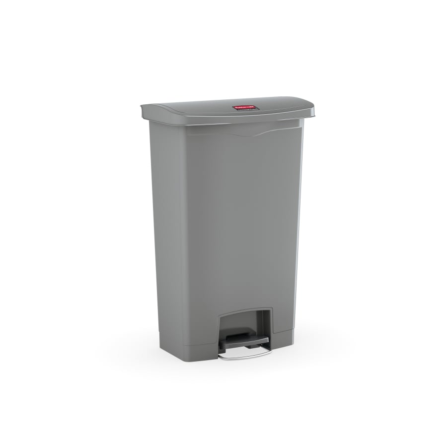 Rubbermaid Tretmülleimer Slim Jim® Step-On, Kunststoff, 68 Liter grau
