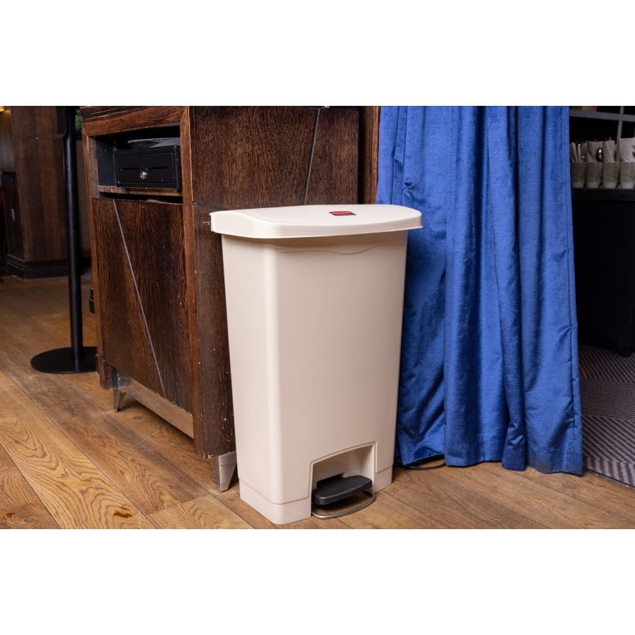 Rubbermaid Tretmülleimer Slim Jim® Step-On, Kunststoff, 90 Liter