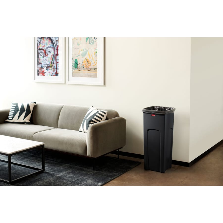 Rubbermaid UNTOUCHABLE® Abfallbehälter, quadratisch 87 Liter