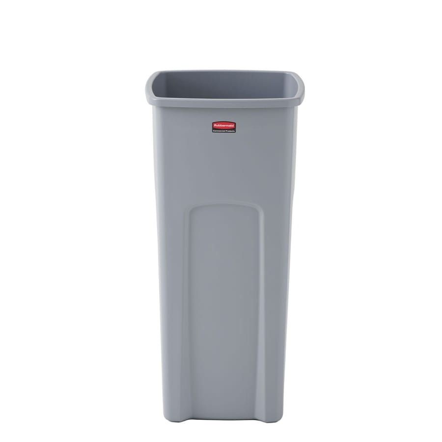 Rubbermaid UNTOUCHABLE® Abfallbehälter, quadratisch 87 Liter grau