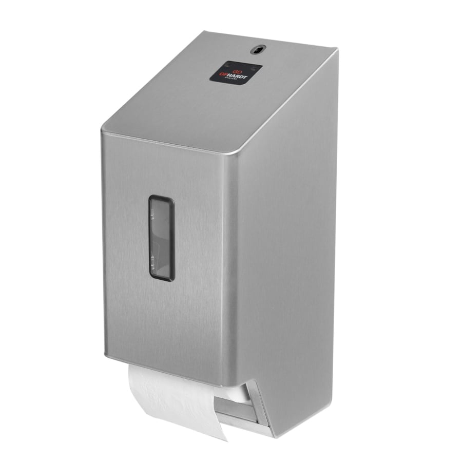 SanTRAL® Plus TTU 2 Toilettenpapierspender, Edelstahl silber