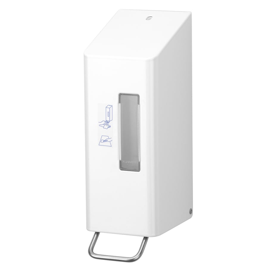 SanTRAL® TSU 5 Spender für Toiletten-Desinfektion weiß