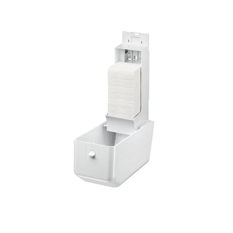 Satino Einzelblatt Toilettenpapierspender, weiß, BT1-kompatibel