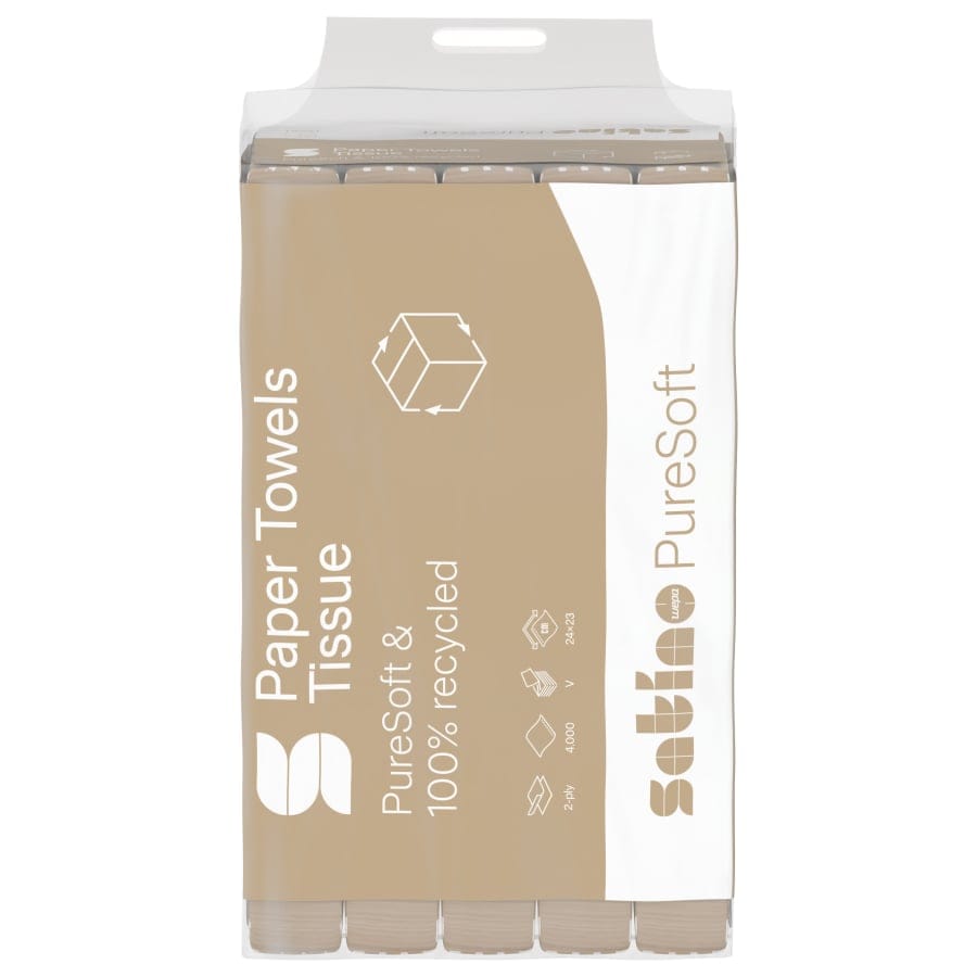 Satino PureSoft Handtuchpapier, V-Falz, 24 x 23 cm, PT3