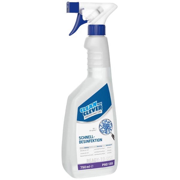 Schnelldesinfektion PRO139 Clean and Clever – mundizio
