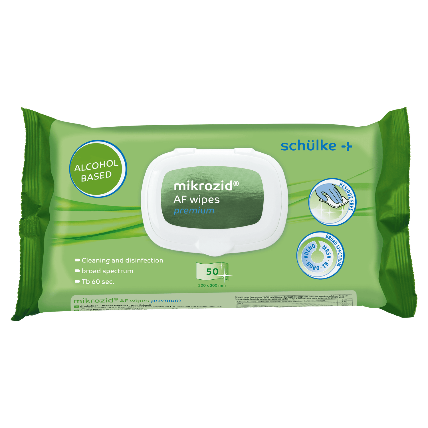 Schülke mikrozid AF wipes Desinfektionstücher Auswahl: Jumbo Dose