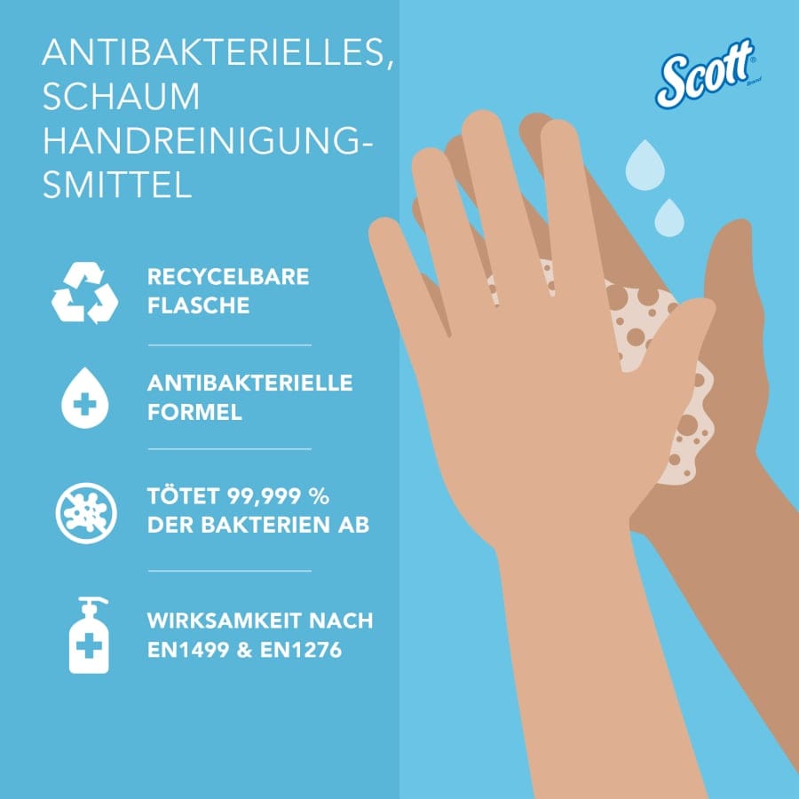 SCOTT® Control™ antibakterielle Schaumseife, unparfümiert
