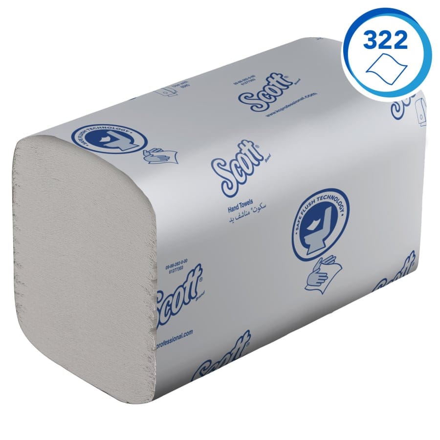 SCOTT® Control™ Handtuchpapier, 1-lagig, 21 x 21,5 cm