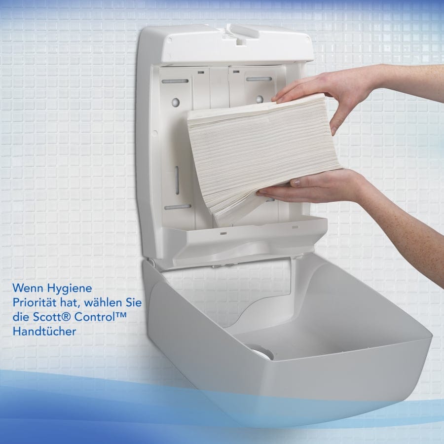SCOTT® Control™ Handtuchpapier, 1-lagig, 21 x 21,5 cm