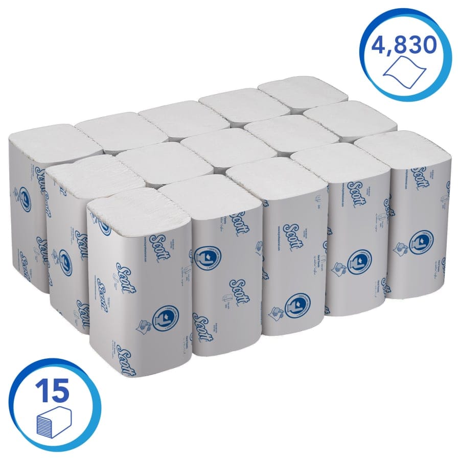 SCOTT® Control™ Handtuchpapier, 1-lagig, 21 x 21,5 cm