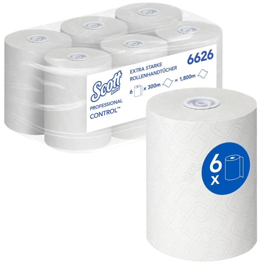 SCOTT® Control™ Handtuchrollen Extra Strong, weiß, 1-lagig