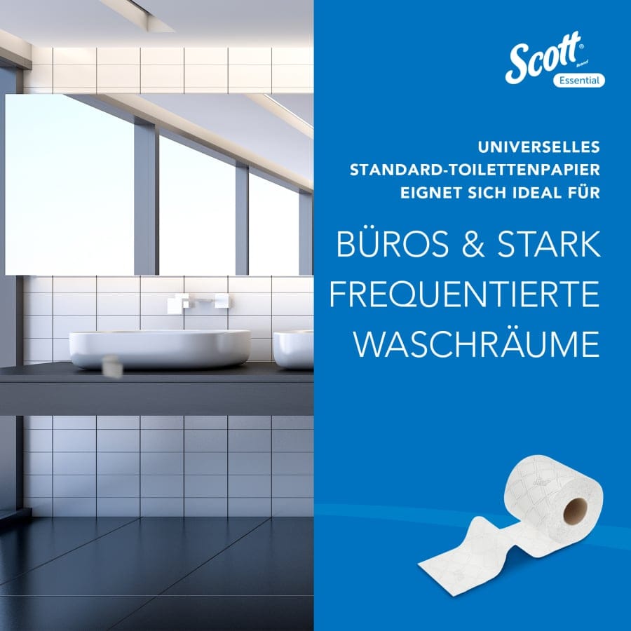 SCOTT® Essential™ 600 Toilet Tissue Toilettenpapier