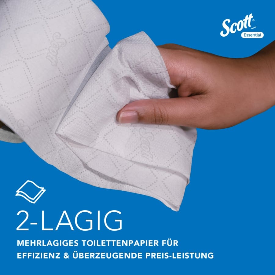 SCOTT® Essential™ 600 Toilet Tissue Toilettenpapier