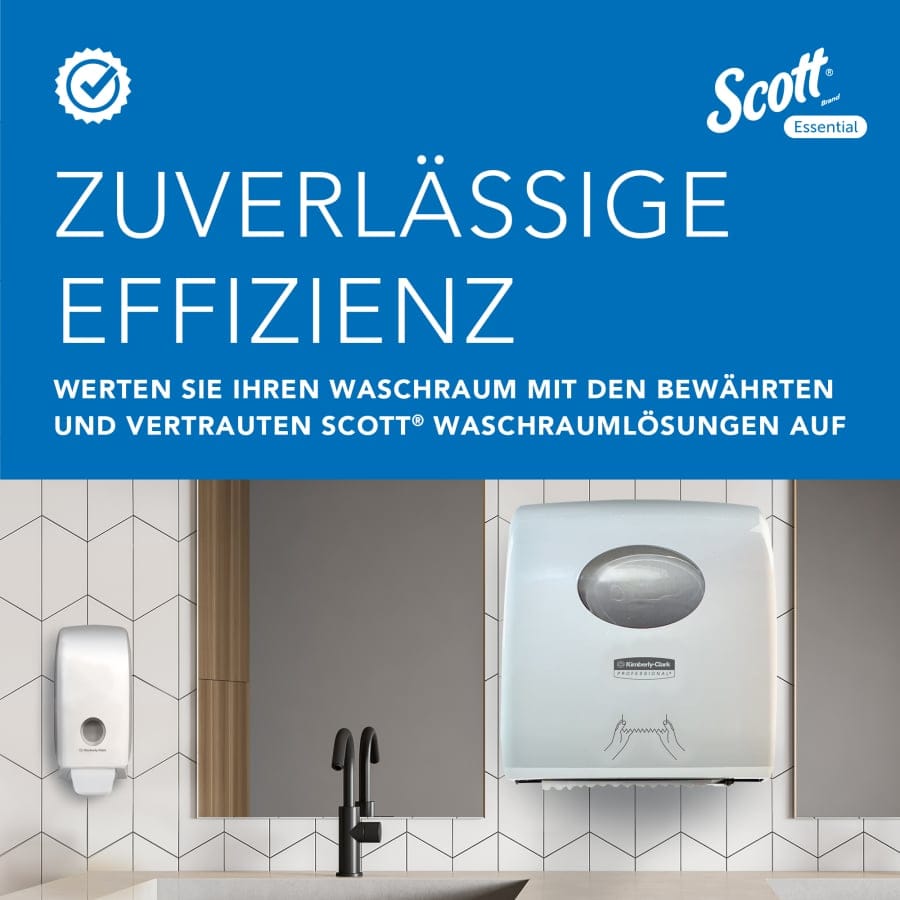 SCOTT® Essential™ Falthandtücher, 1-lagig, 21 x 20 cm