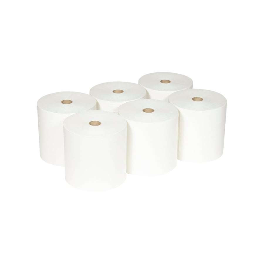 SCOTT® Essential™ Handtuchrollen, 1-lagig, weiß