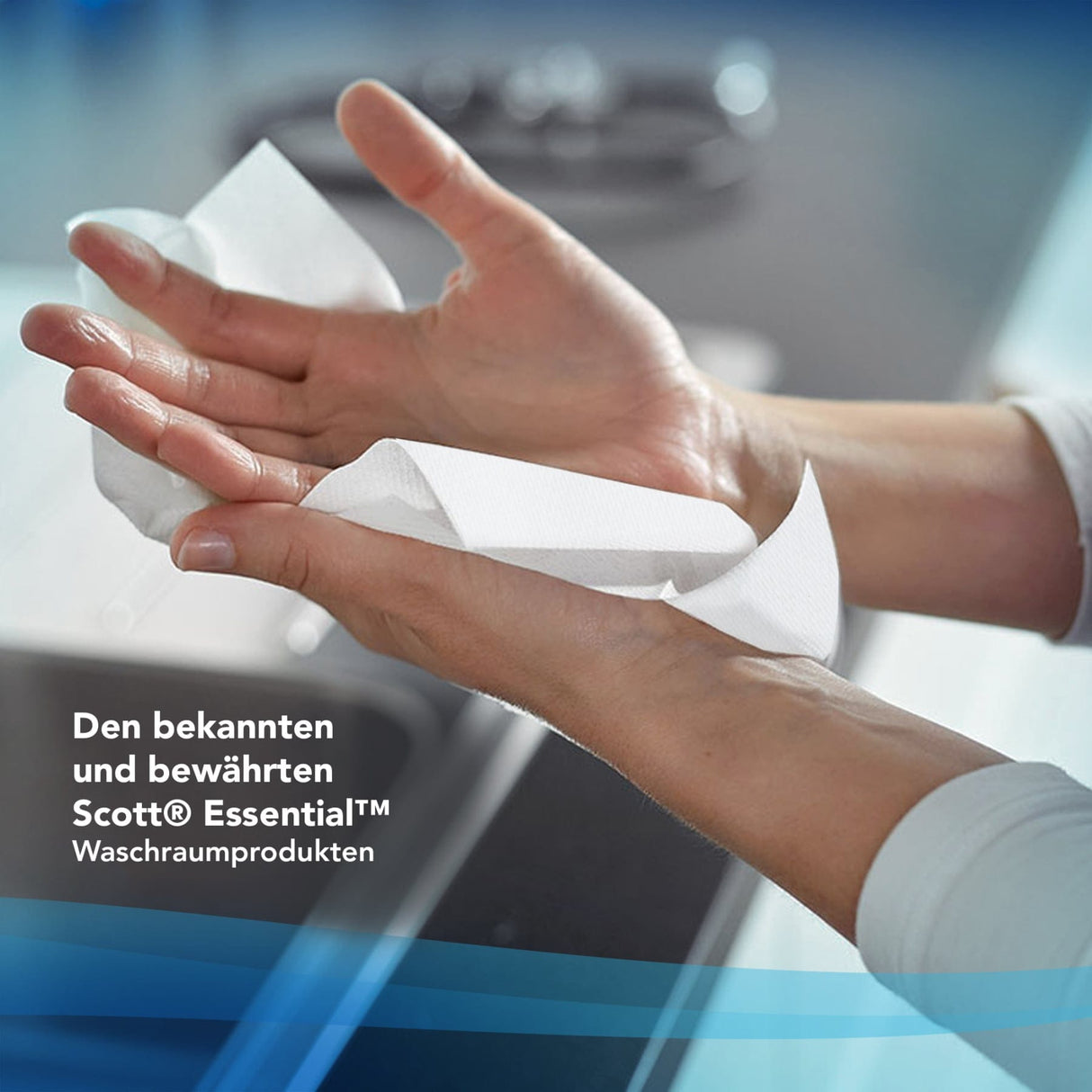 SCOTT® Essential™ Slimroll™ Rollenhandtücher, 19,8 cm x 190 m