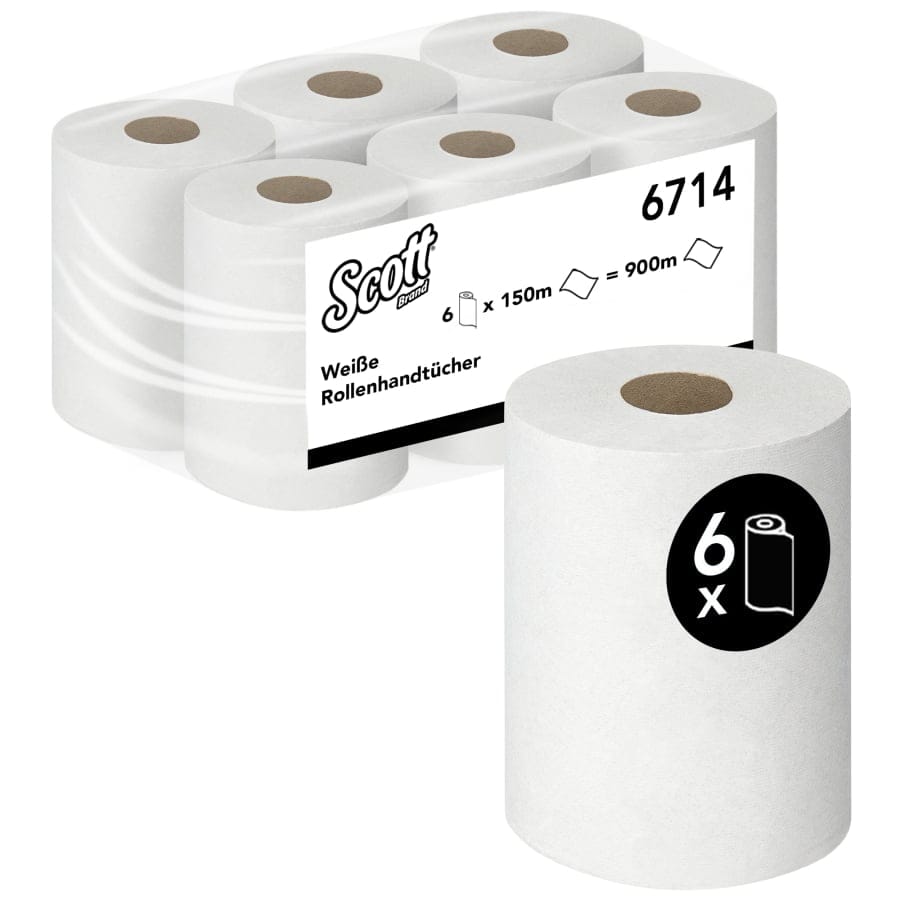 Scott Universal Slimroll Handtuchrolle, 1-lagig, 150 m