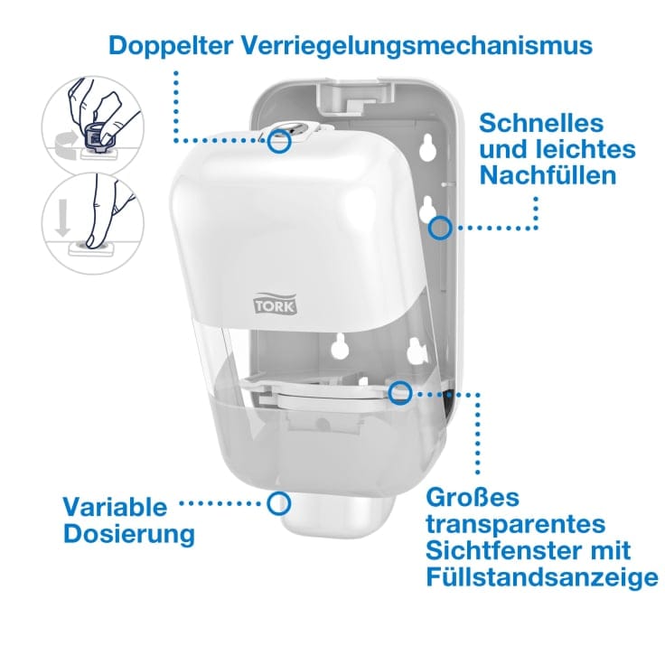 Tork Mini Seifen Desinfektionsmittelspender S5