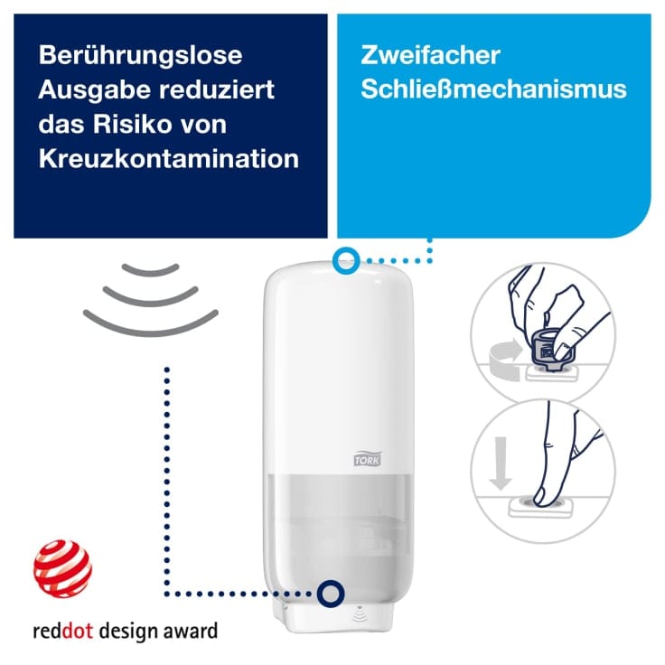 Tork Seifenspender Sensor Schaum Elevation S4 kompatibel