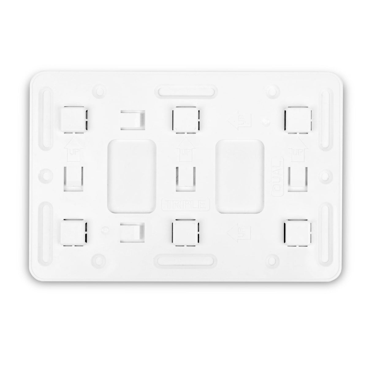 Semy Top Adapterplatte, für 2 oder 3 Spender, flexibel