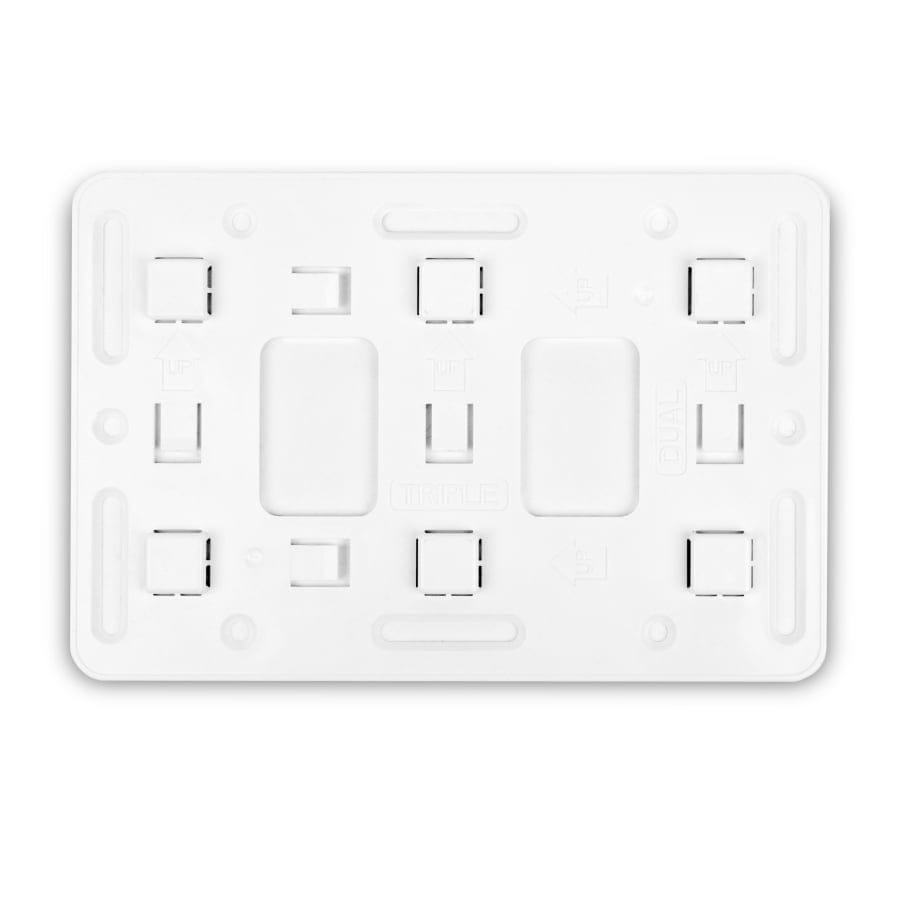 Semy Top Adapterplatte, für 2 oder 3 Spender, flexibel