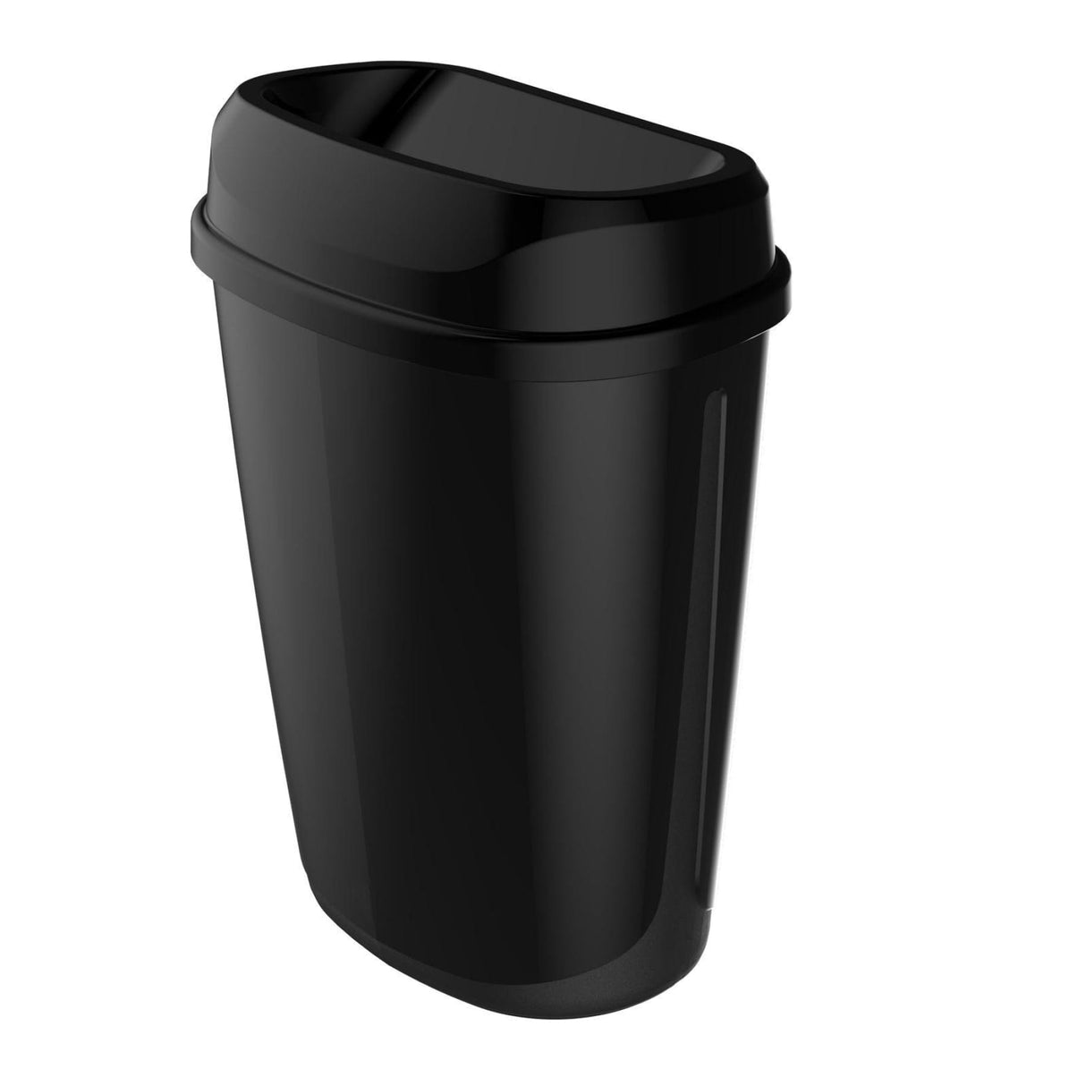 Semy Top Mülleimer mit Wandhalterung, 32l, mit Wasserwaage