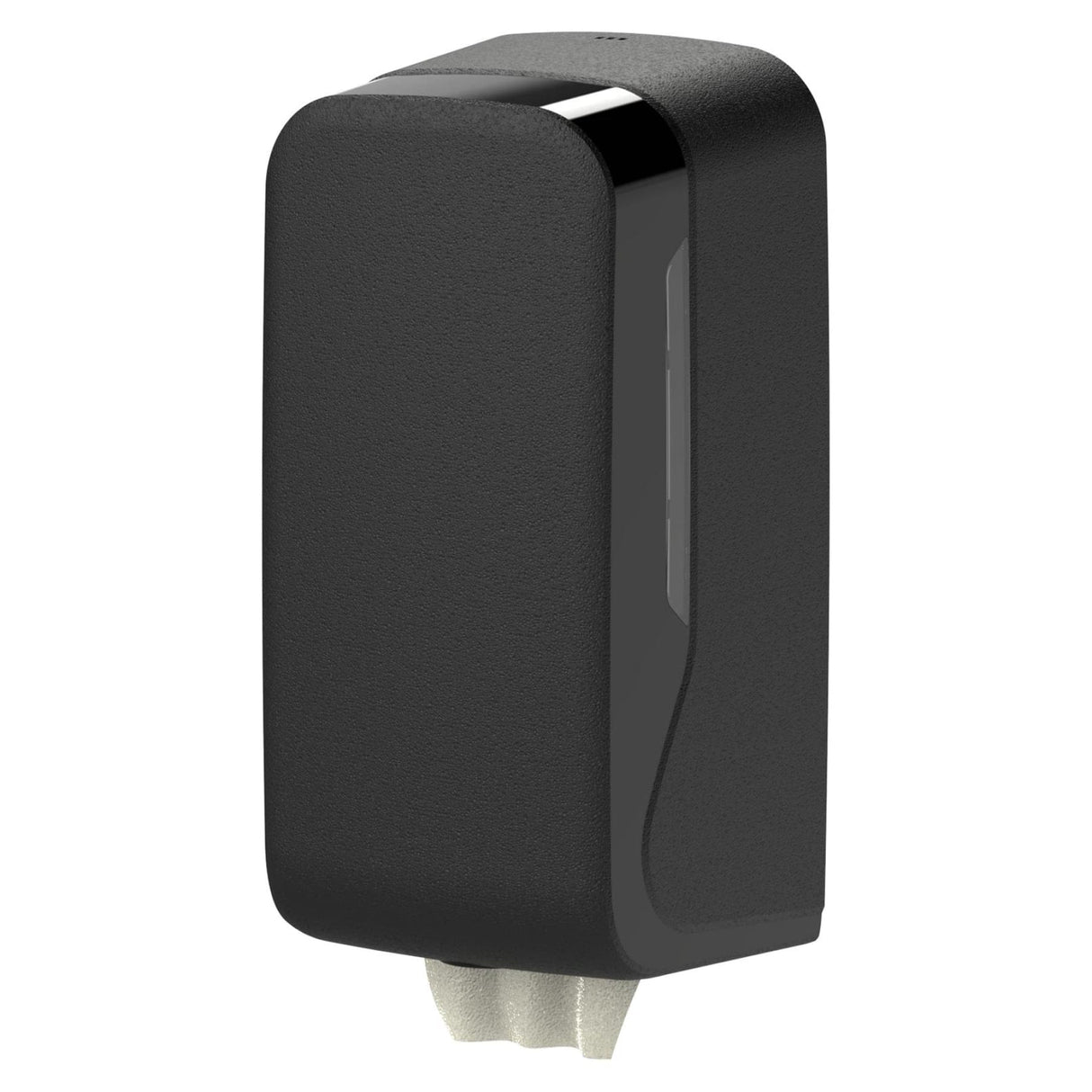 Semy Top Toilettenpapier Spender, Mini, edles Design Schwarz matt