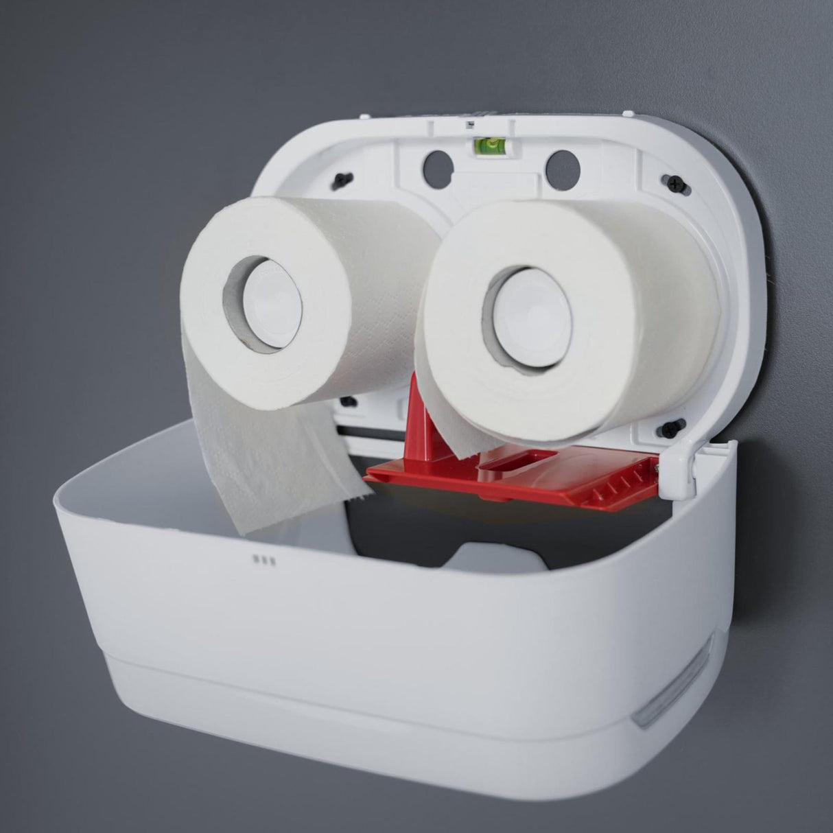 Semy Top Toilettenpapierspender für 2 Rollen, matt